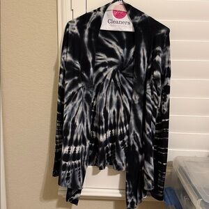 [Hard Tail Forever] Tie Dye Cardigan Medium EUC